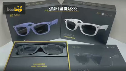 AI Smart Glasses – Camera, Bluetooth Calls, Music & AI Translation